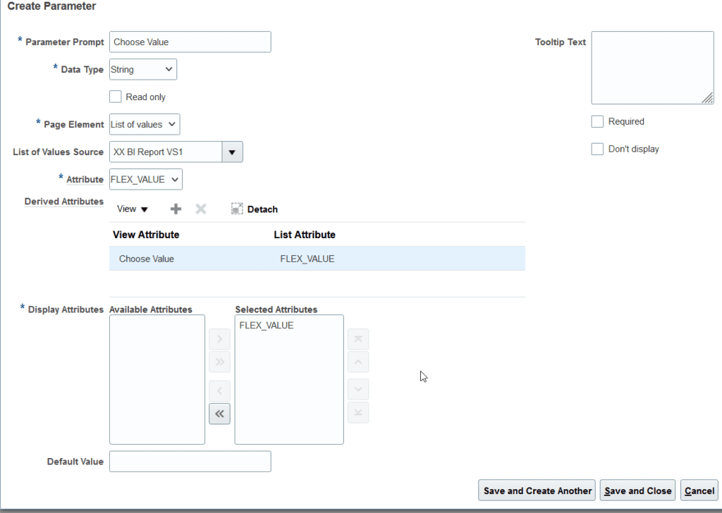 Add LOV parameter to custom ESS job