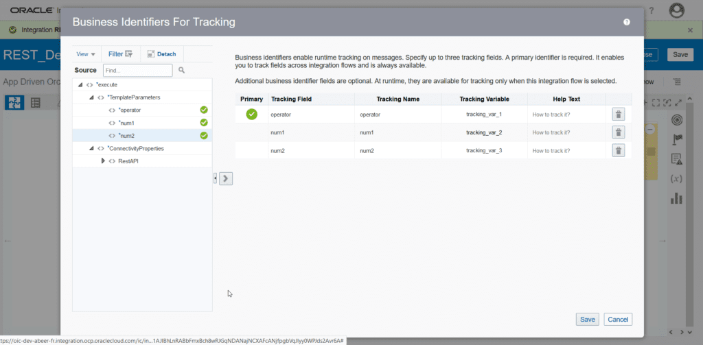 Setting Business identifiers for tracking and debugging