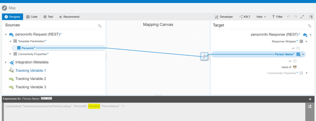 map person id to person name from Lookups in Oracle OIC